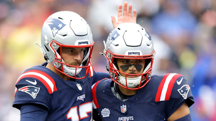 New England Patriots rookie kicker Andy Borregales