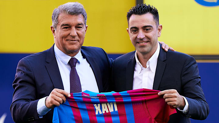 Joan Laporta und Xavi