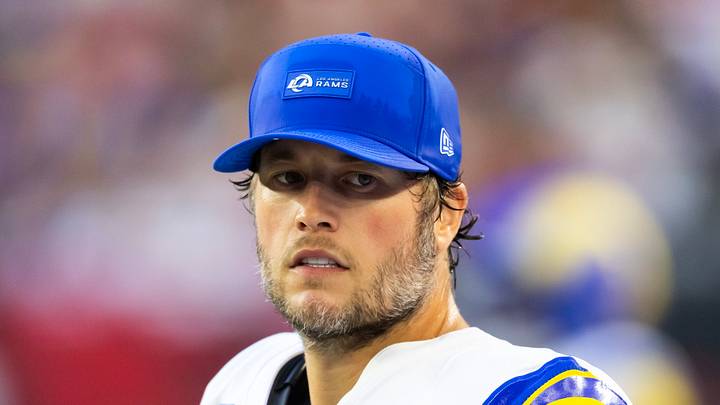 Los Angeles Rams quarterback Matthew Stafford (9) against the Arizona Cardinals Los Angeles Rams quarterback Matthew Stafford (9) against the Arizona Cardinals