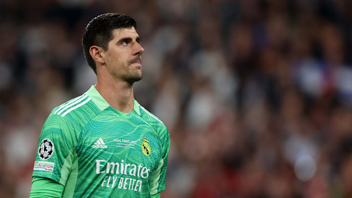 Thibaut Courtois avec le Real Madrid