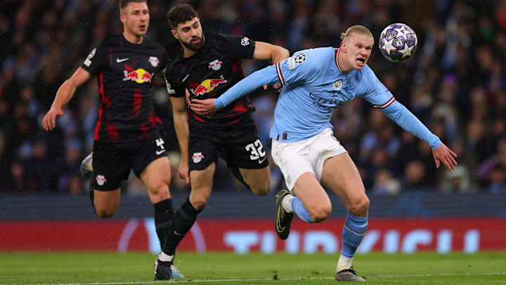 Manchester City v RB Leipzig: Round of 16 Second Leg - UEFA Champions League Manchester City v RB Leipzig: Round of 16 Second Leg - UEFA Champions League