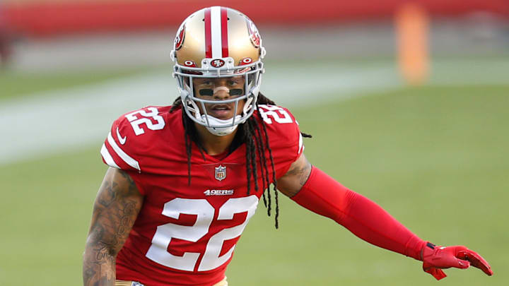 San Francisco 49ers cornerback Jason Verrett (22)
