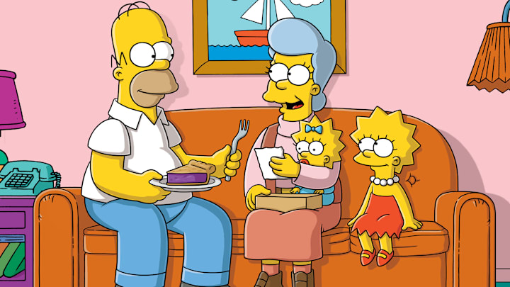 THE SIMPSONS: Homer's mother Mona (guest voice Glenn Close) pays the family an unexpected visit and then makes an unexpected exit in the "Mona Leaves-a" episode of THE SIMPSONS airing Sunday, May 11 (8:00-8:30 PM ET/PT) on FOX. THE SIMPSONS ª and © 2008 TCFFC ALL RIGHTS RESERVED.
