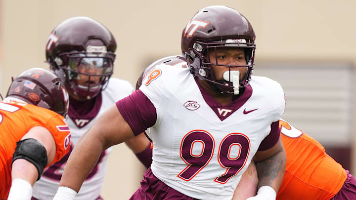 Emmett Laws is one of many new or newer faces who'll take the field for the Hokies this year