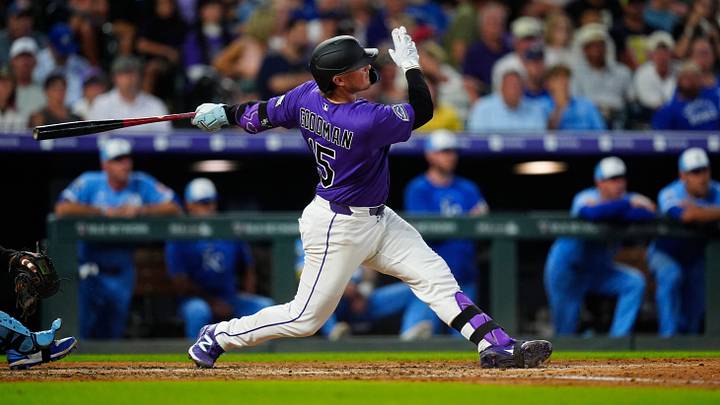 Colorado Rockies catcher Hunter Goodman | Credit: Ron Chenoy