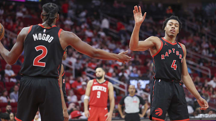 Jonathan Mogbo, Scottie Barnes, Toronto Raptors