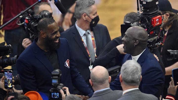Muchos creen que LeBron James y Michael Jordan son los dos mejores jugadores en la historia de la NBA