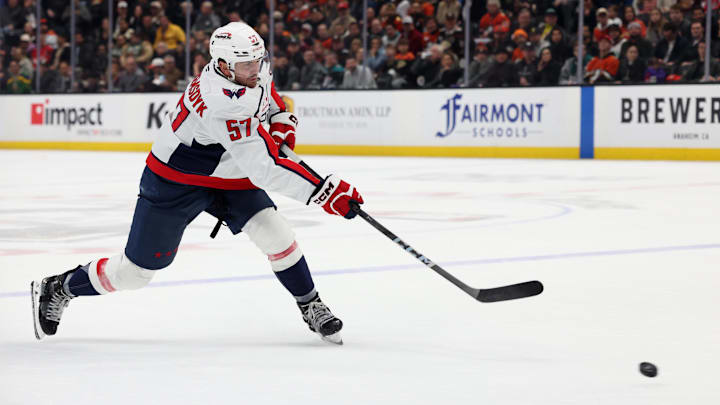 Trevor van Riemsdyk, Washington Capitals Mandatory Credit: Jason Parkhurst-Imagn Images