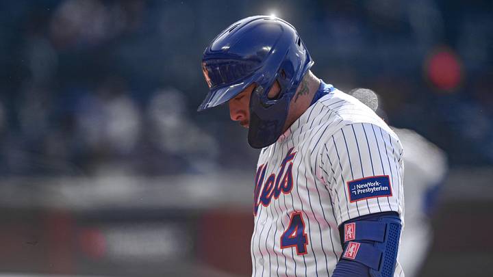 New York Mets catcher Francisco Alvarez.