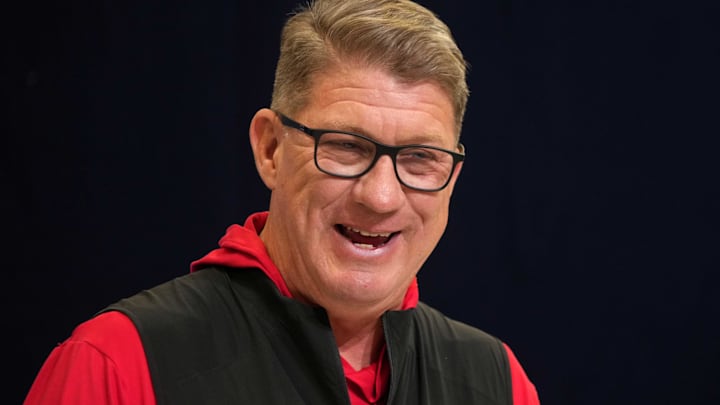 Tampa Bay Buccaneers GM Jason Licht can feel good about what ESPN's Mel Kiper Jr. said about this year's draft class. (Mandatory Credit: Kirby Lee-Imagn Images)