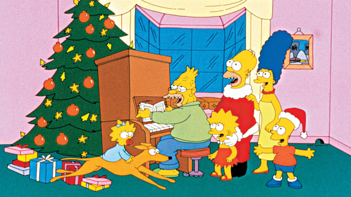 THE SIMPSONS: Homer tries to earn extra money to buy Christmas presents for the family, and everything he does goes wrong. Fortunately, he is rescued by SantaÕs Little Helper in an encore of the 1989 Christmas special ÒSimpsons Roasting on an Open FireÓ of THE SIMPSONS airing Sunday, Dec. 23 (8:00-8:30 PM ET/PT) on FOX. This special was the very first full-length episode of THE SIMPSONS to ever air on December 18, 1989. THE SIMPSONS ª and © 2018 TTCFFC ALL RIGHTS RESERVED.