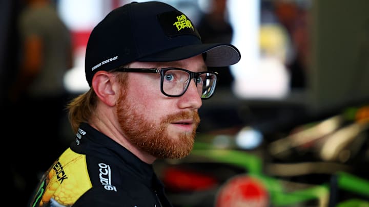 Tyler Reddick will start from the pole in Sunday's NASCAR Cup Series EchoPark Automotive Grand Prix at Circuit of the Americas.