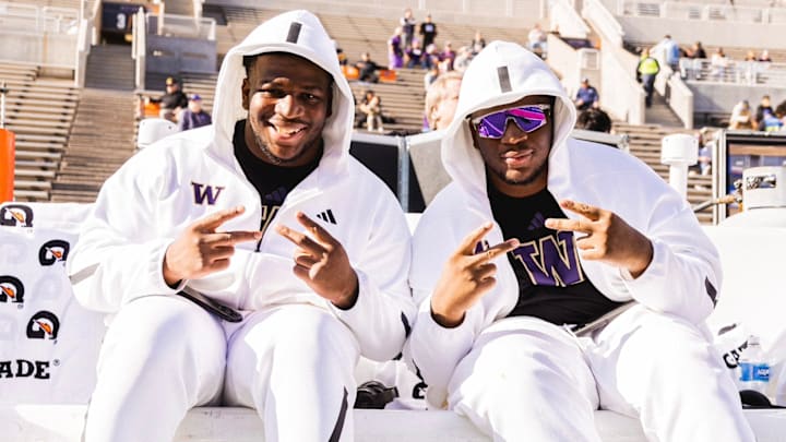 Armon and Jayvon Parker share a moment at the Sun Bowl. 
