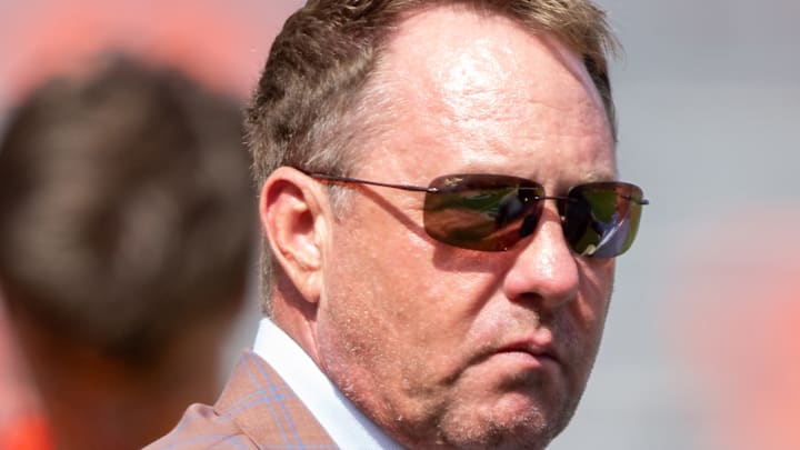 One analyst claims Hugh Freeze's Auburn football program is playing for his job in Week 9
