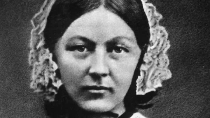 Florence Nightingale in 1845
