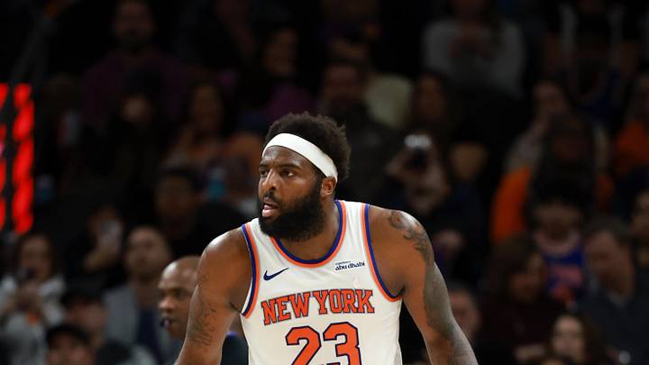 Mitchell Robinson is giving Knicks more reason to be excited about his play in the conference finals. Mitchell Robinson is giving Knicks more reason to be excited about his play in the conference finals.