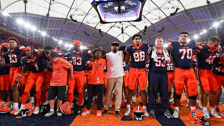 The wide receivers coach with Syracuse football is heading to a Big Ten titan, and other 'Cuse coaching news this off-season.