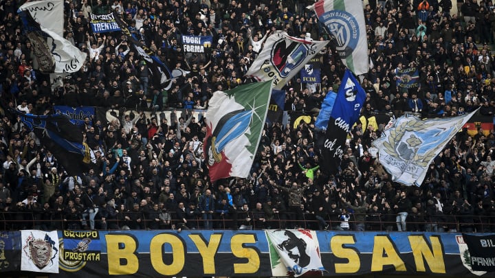 La Curva Nord dell'Inter 