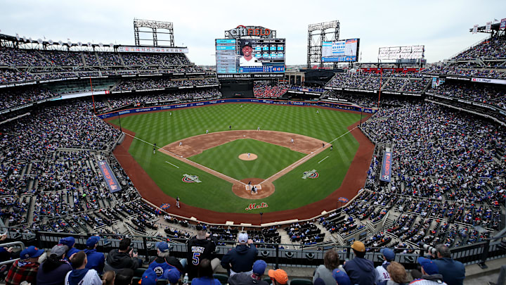 Apr 7, 2023; New York City, New York, USA; General view as New York Mets starting pitcher Tylor