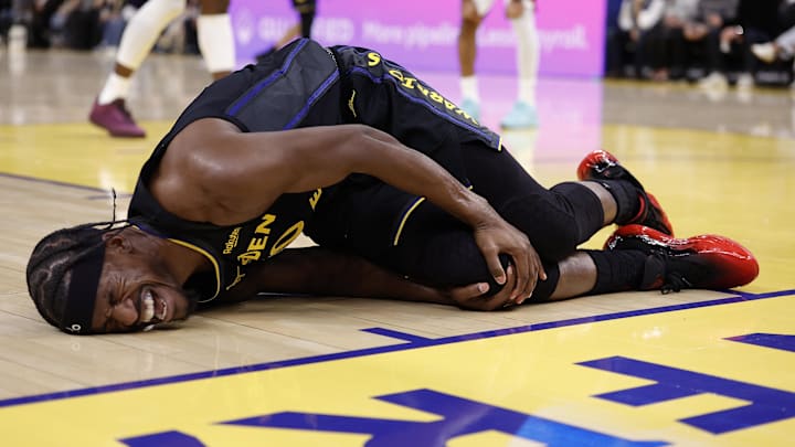 Golden State Warriors forward Jimmy Butler III suffered a torn ACL on Monday.