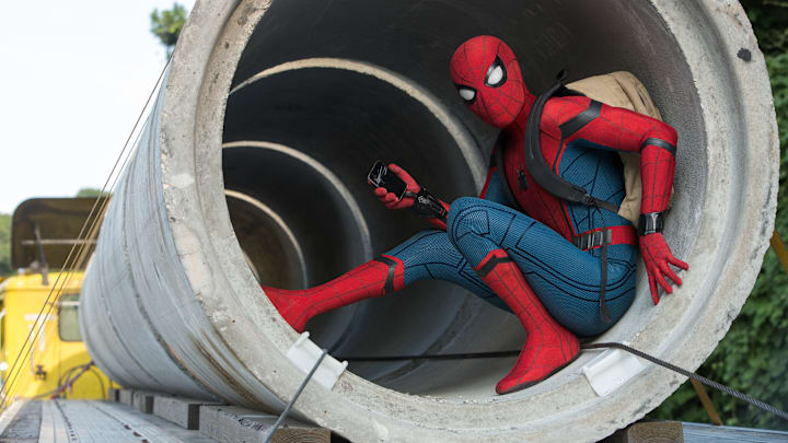 Tom Holland is Spider-Man in Columbia Pictures' SPIDER-MAN™: HOMECOMING.