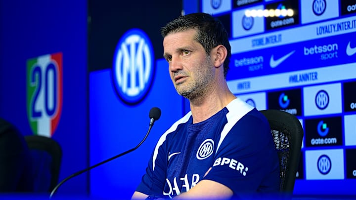 FC Internazionale Training Session And Press Conference FC Internazionale Training Session And Press Conference