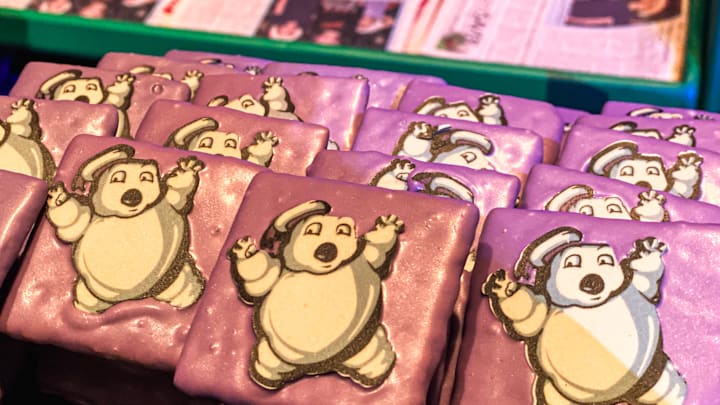 Ghostbusters themed smores