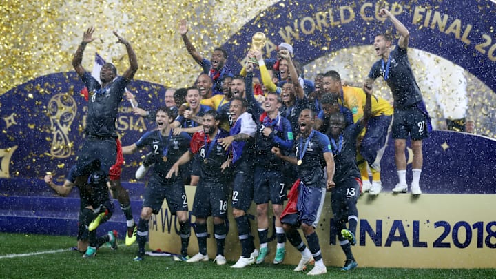 Qui succèdera à l'Équipe de France, vainqueur de la Coupe du Monde en 2018 ?