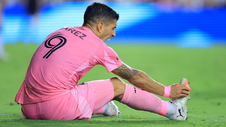 Los lesionados y suspendidos de Inter Miami ante New England Los lesionados y suspendidos de Inter Miami ante New England