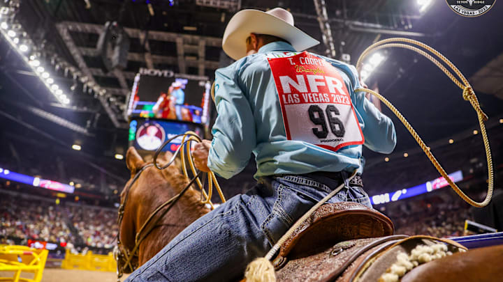 Tuf Cooper is one of many professional rodeo athletes headed to Las Vegas soon in pursuit of a gold world championship buckle. 