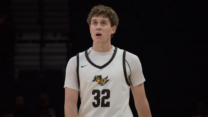 Apple Valley senior forward Ryan Christiansen in the 2026 MSHSL boys basketball state tournament