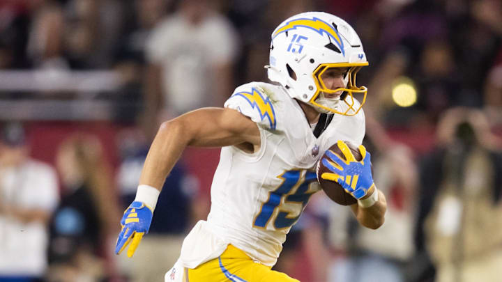 Los Angeles Chargers wide receiver Ladd McConkey.