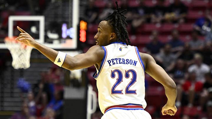 Kansas Jayhawks guard Darryn Peterson