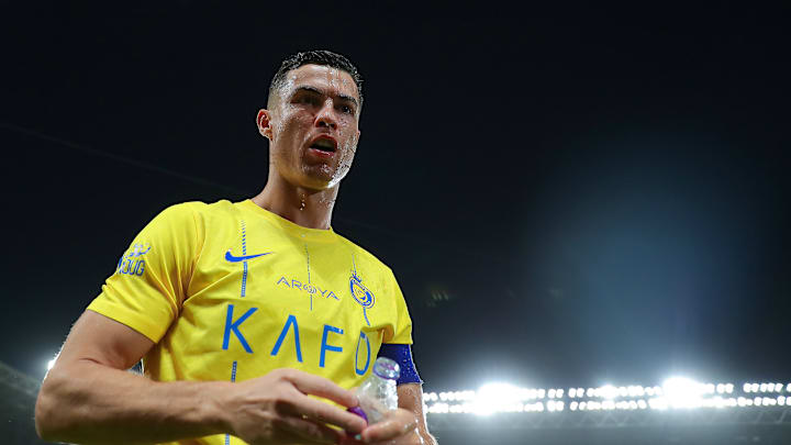 Ronaldo failed to find the net against Abha Ronaldo failed to find the net against Abha