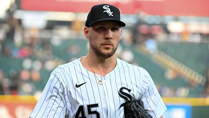 Chicago White Sox starter Garrett Crochet is a coveted trade piece this offseason