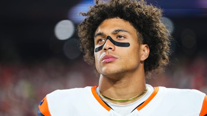 Denver Broncos safety Devon Key