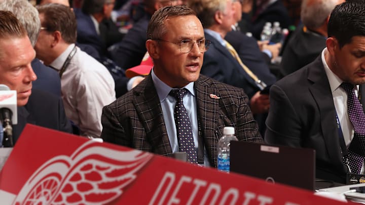 Red Wings GM Steve Yzerman is going all-in on the team's young core and prospect pipeline.