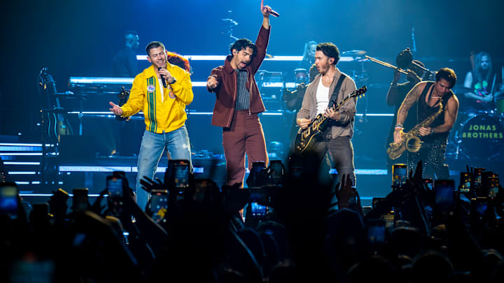 Jonas Brothers Perform In Milan