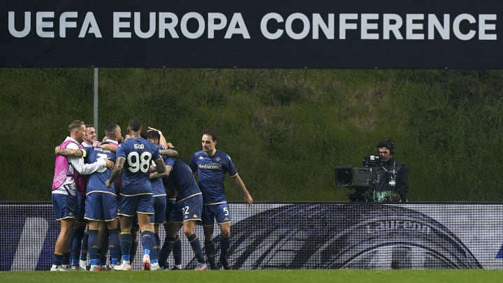 Sporting Braga v ACF Fiorentina: Knockout Round Play-Off Leg One - UEFA Europa Conference League Sporting Braga v ACF Fiorentina: Knockout Round Play-Off Leg One - UEFA Europa Conference League