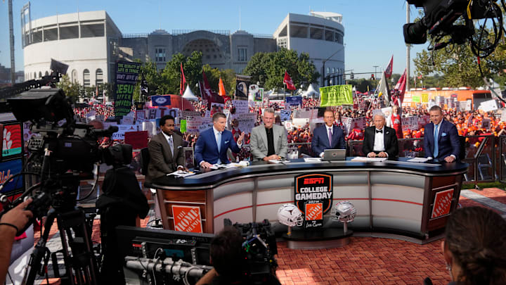 The cast of ESPN College GameDay