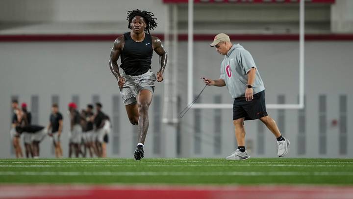 Jeremiah Smith's greatness was very evident to Brian Hartline from the jump Jeremiah Smith's greatness was very evident to Brian Hartline from the jump