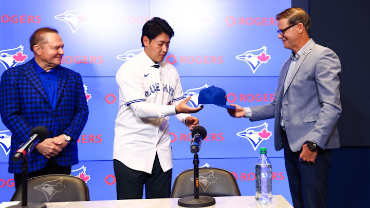 The Toronto Blue Jays made several key offseason signings, including infielder Kazuma Okamoto. The Toronto Blue Jays made several key offseason signings, including infielder Kazuma Okamoto.