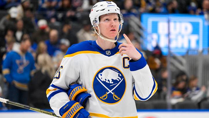 Buffalo Sabres defenseman Rasmus Dahlin