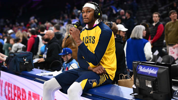 Former Indiana Pacers center Myles Turner.