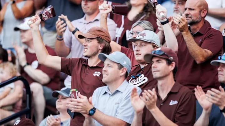 Mississippi State Fans during the Brian O’Connor Welcome Event at Dudy Noble Field at Polk-Dement Stadium in Starkville, MS.