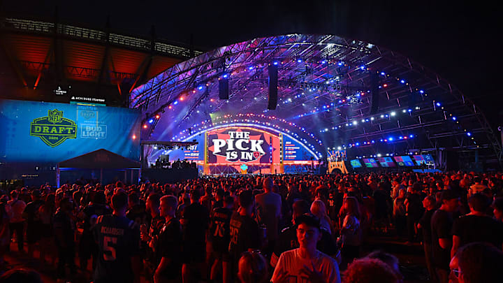 The NFL draft was held in Pittsburgh, Penn., this year.