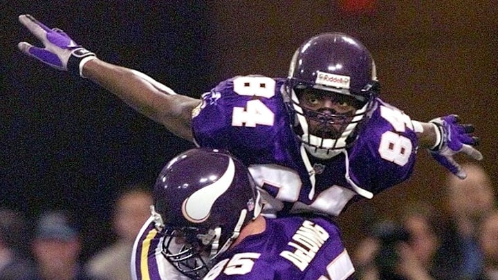 Former Minnesota Vikings receiver Randy Moss