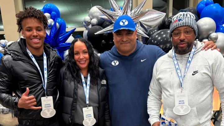 BYU target Legend Glasker attends BYU Junior Day BYU target Legend Glasker attends BYU Junior Day
