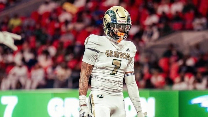 Loganville (GA) Grayson 2026 linebacker Anthony Davis / Instagram