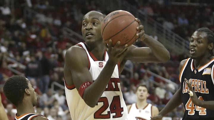 NC State basketball guard Julius Hodge